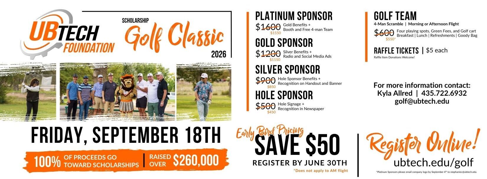 UBTech Foundation Annual Golf Classic